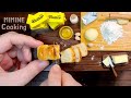 미니어쳐 진짜 식빵 & 버터 토스트 만들기 | Miniature Real White bread & Butter toast | 미니어처 요리| MIMINE Cooking