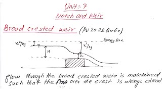Broad Crested Weir | Types of Notch/Weir | Hydraulics | Prashant YT |  BE-Civil | 4th Sem |