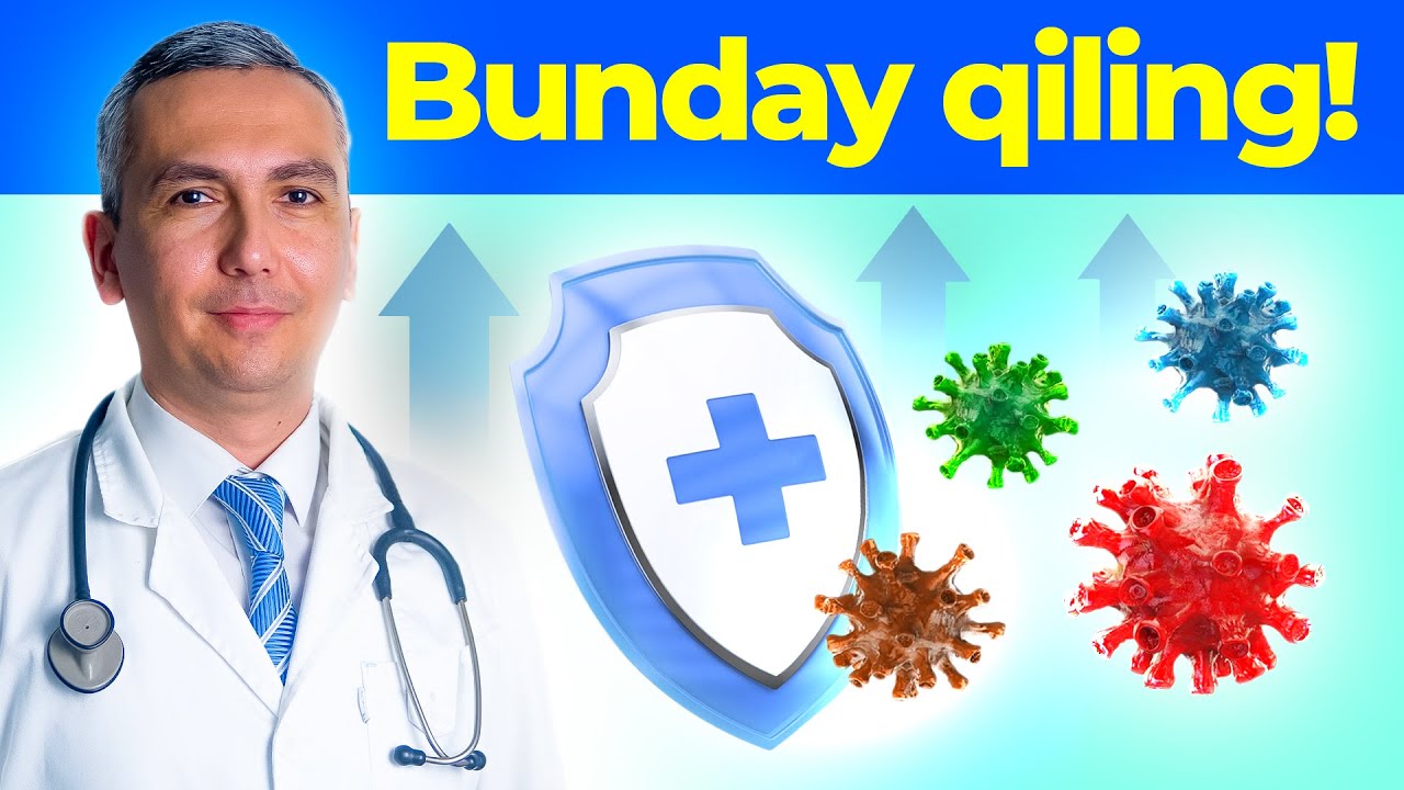 Immunitetni ko'tarish uchun 10 ta mahsulot! | Dilshod Tursunov