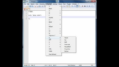 How to Edit PHP With Notepad++ : Computer Programming