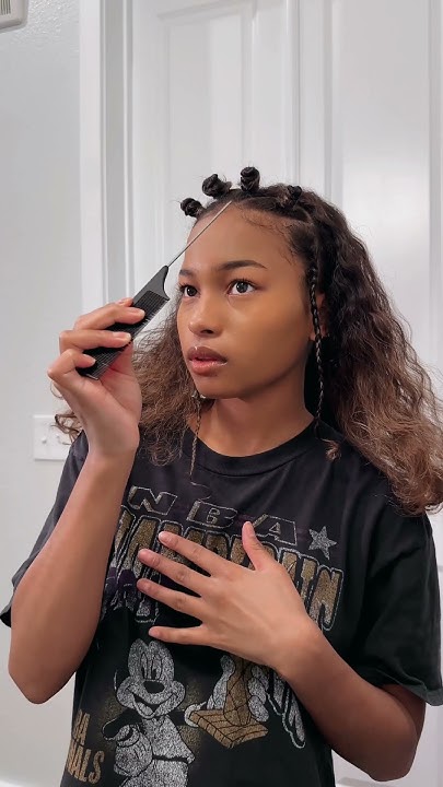  bantu knots tutorial 🖤 - YouTube