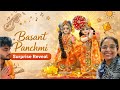 We Did Radha Krishna Sthapna on Basant Panchmi | Surprise Reveal ✨