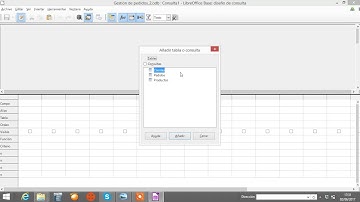 Libre Office Databases- How to create a query- Part 1