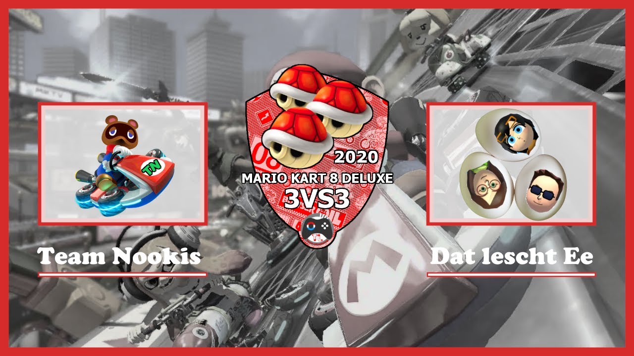 [Mario Kart 8 Deluxe] 3vs3 Liga 2020 - Team Nookis vs. Dat lescht Ee!