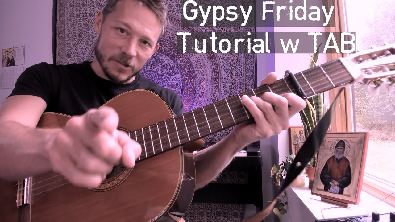Gypsy Friday Townes Van Zandt Guitar Tutorial + Lesson w/ TAB