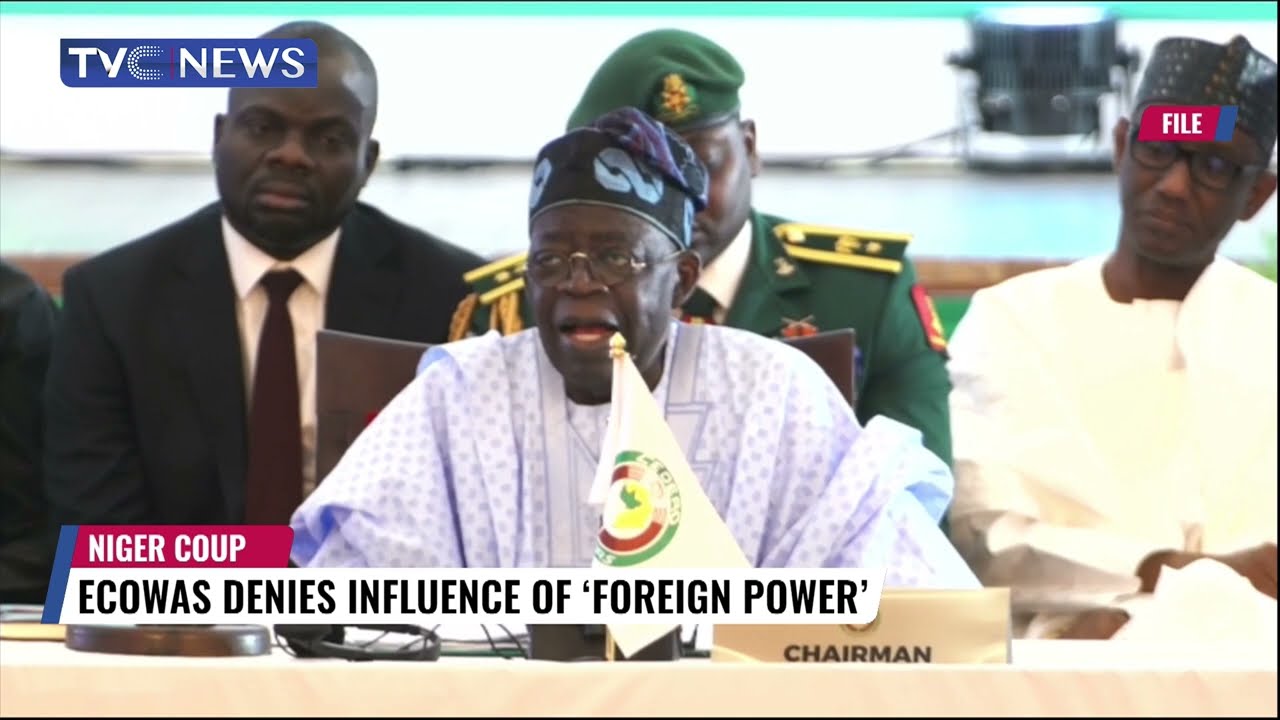Niger Coup | ECOWAS Denies Influence Of Foreign Power