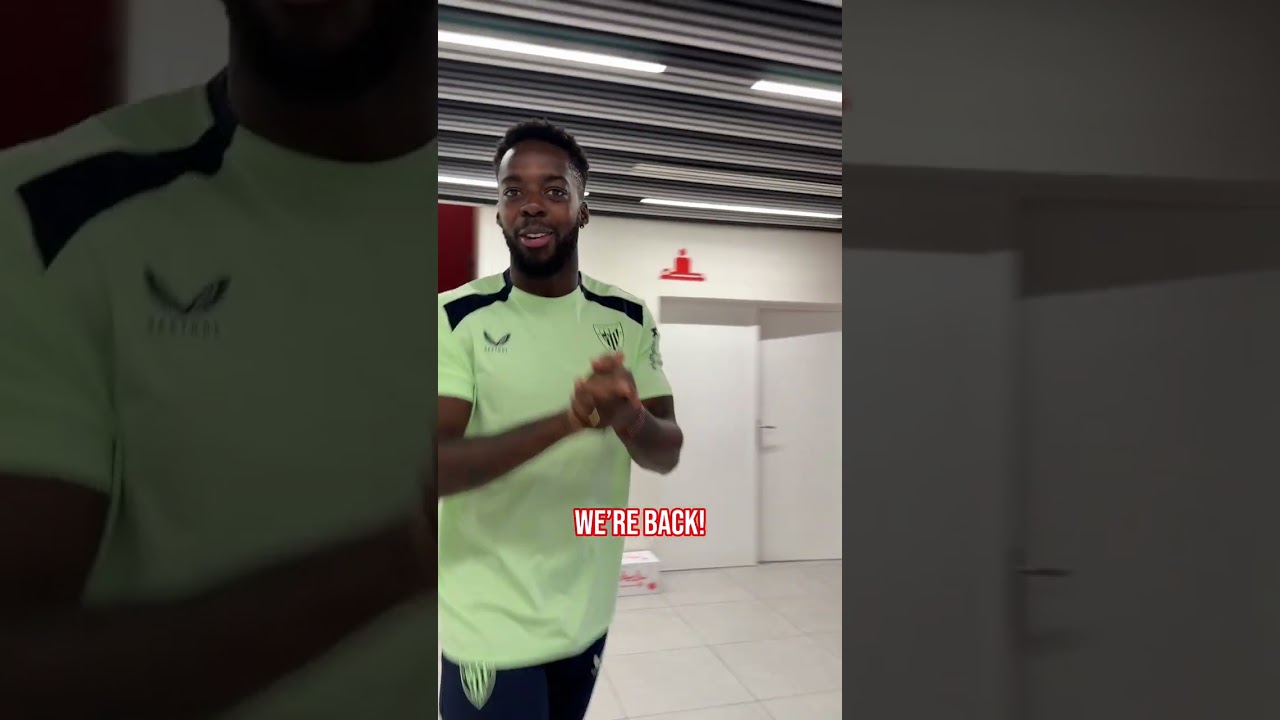 👋🏿 Welcome back, Iñaki Williams #AthleticClub 🦁