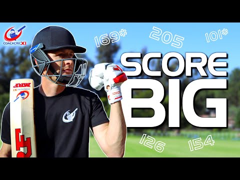 How to score more HUNDREDS and get BIG RUNS