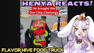 Henya Reacts to Flavor Hive Food Truck