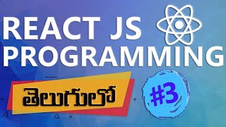 PROGRAMMING WITH & WITHOUT REACT JS | REACT JS IN TELUGU | REACT IN TELUGU