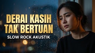 Lagu Sedih Menusuk Hati❤️‍🩹DERAI KASIH TAK BERTUAN || SlowRock Aqustik @RolasMusik #slowrockmalaysia