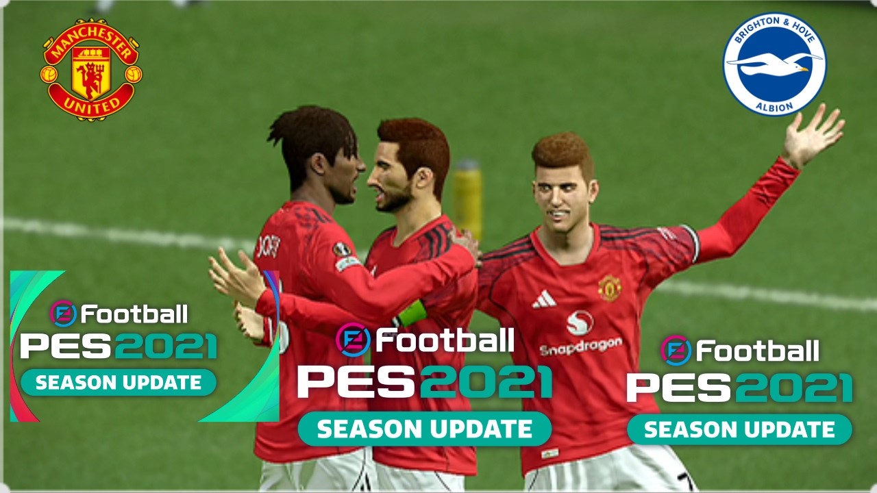 🔴 LIVE : Manchester United vs  Brighton 🏆 2026 | 🎮 Video Game eFootball PES 2021 Season⚽Gameplay