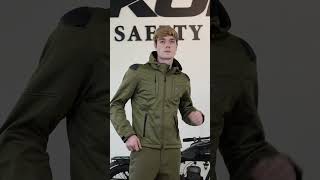 コミネ公式】JK-623 ハイプロテクトソフトシェルシステムパーカ