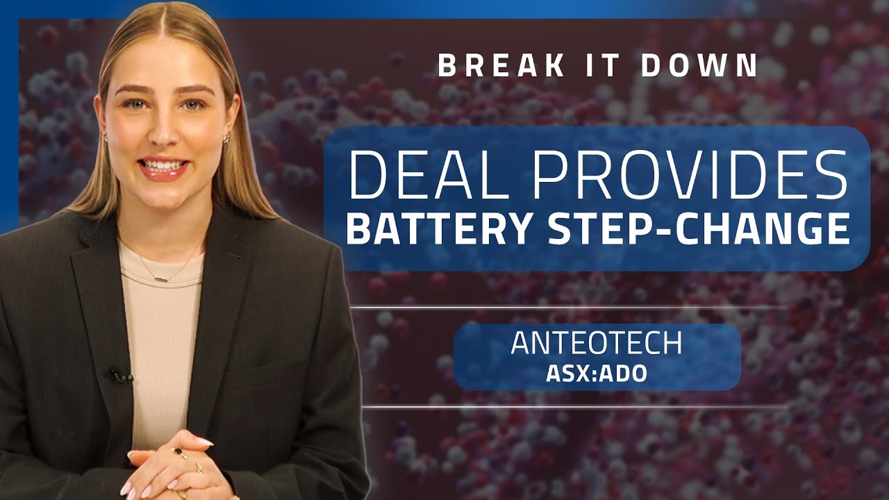 AnteoTech targets US with battery joint venture - YouTube