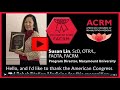 ACRM 2020 Fellows Recipient: Susan Lin Acceptance