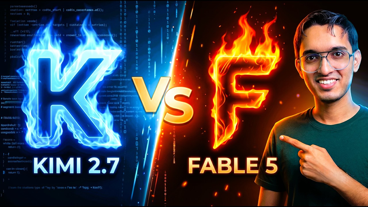 Kimi 2.7 Code: конкурент Claude Fable 5 с открытым исходным кодом УЖЕ ЗДЕСЬ!