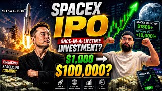 SpaceX IPO: The Once-in-a-Lifetime Investment? 🚀 Could $1,000 Become $100,000? Technical Analysis 🇺🇸