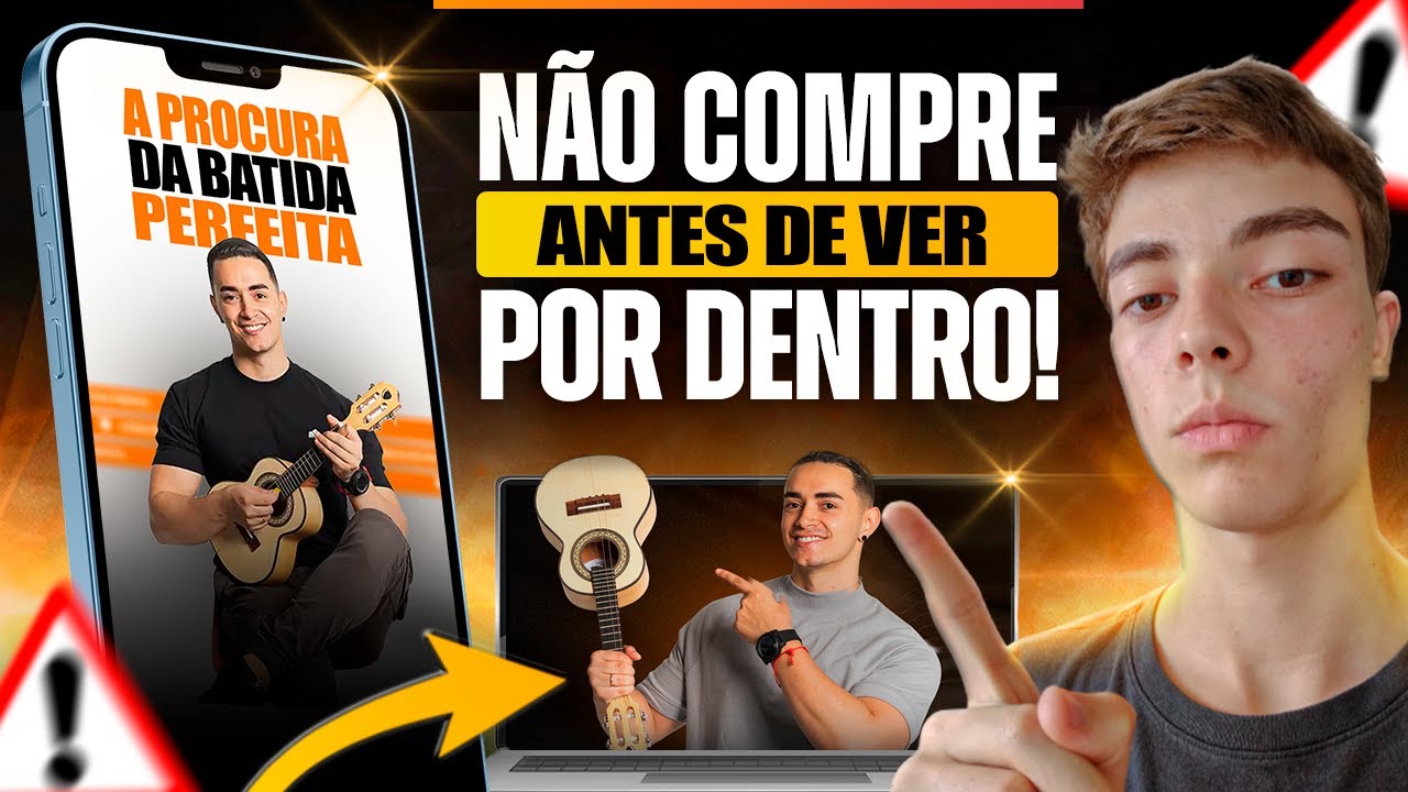 Curso de Cavaquinho A Procura da Batida Perfeita Vale a Pena? Curso Cavaquinho Léo Soares É Bom?