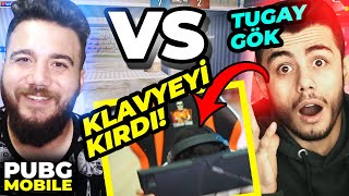 TUGAY GÖK ile YENİ GELEN SİLAHLARLA VS ATTIK! HİLE YAPTI SİNİRDEN KLAVYEYİ KIRDI! PUBG Mobile TROLL