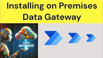 Installing On Premises Data Gateway in  Power Automate | Power Automate Gateway