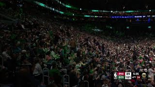 Boston Celtics 17-0 run UNCUT vs Philadelphia 76ers (02\/27\/2024)