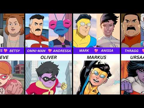 Invincible Characters And Their Children