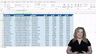 Microosft Excel on the Web: Sorting and Filtering Data in Excel