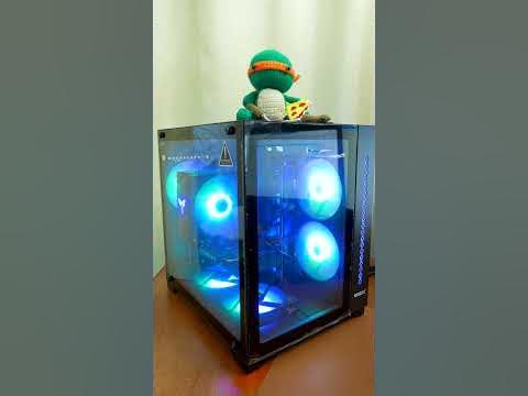 САМЫЙ КРАСИВЫЙ КОРПУС? КУБИК-АКВАРИУМ Ginzzu V300 с RGB подсветкой ...
