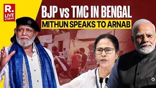 Mithun Chakraborty&#39;s Roadshow Attacked In Bengal, Is Mamata Banerjee Nervous? | Debate With Arnab