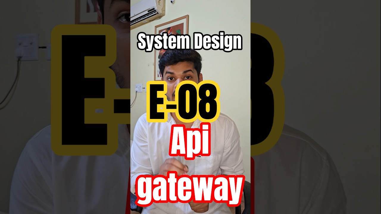 API Gateway  - System Design E-08 🙃🙃 @baghthecoder #shorts #viral #viralshorts #apigateway