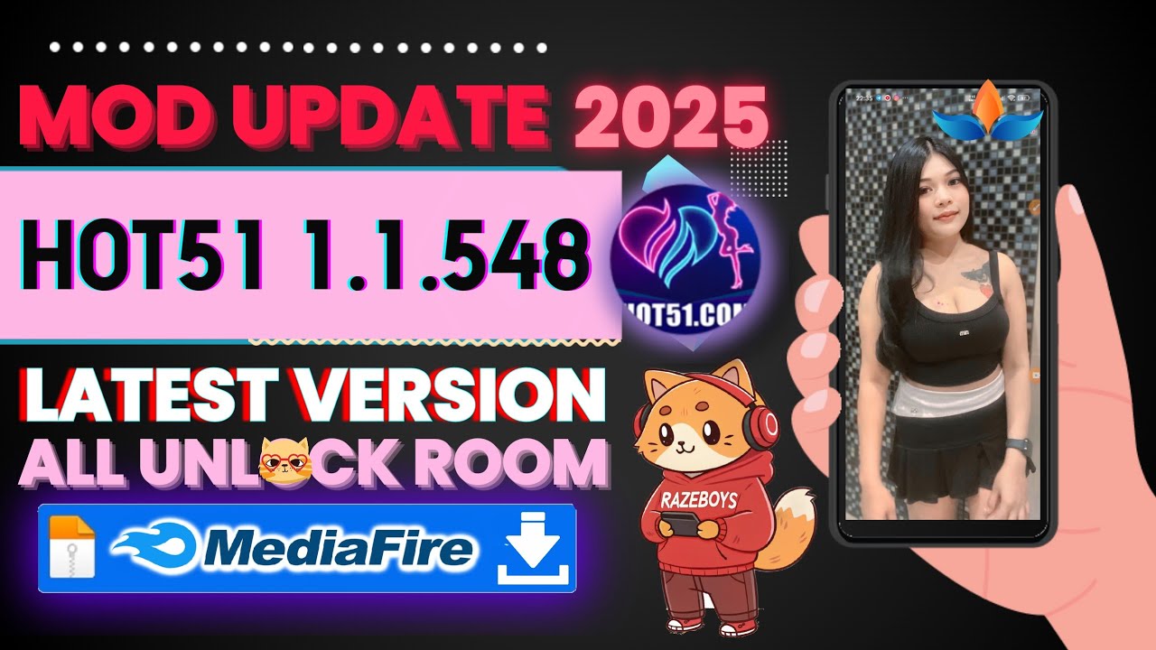 Hot51 Live Mod Apk Terbaru All Unlock Room Latest Version 1 1 548 No Hot51 Live Mod Apk Terbaru All Unlock Room Latest Version 1 1 548 No