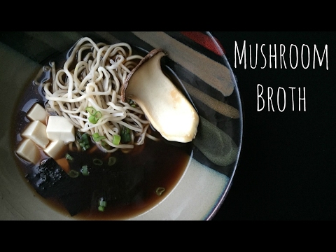 Video: How To Make Mushroom Broth