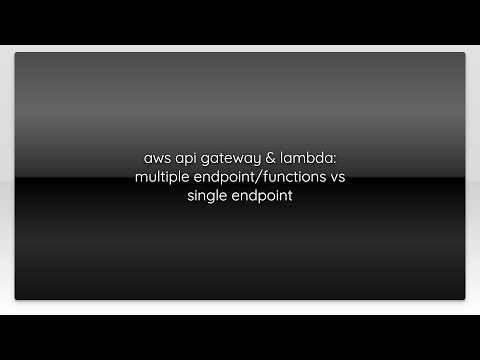 aws api gateway