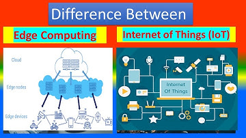 Difference between Edge Computing and Internet of Things (IoT)