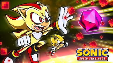 ⚡️ SUPER SHADOW in Sonic Speed Simulator!! (ROBLOX)