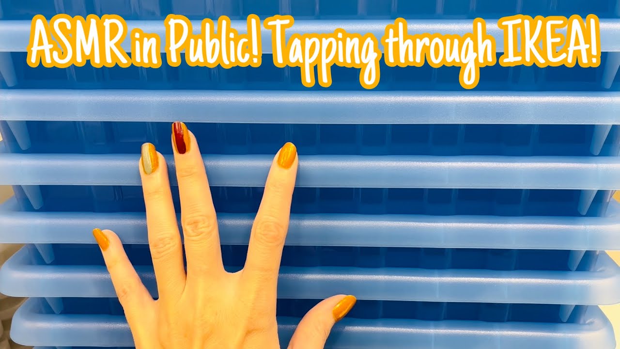 ASMR * IKEA Tap Through! * Fast Tap/Scratching * No Talking (except quick intro) * ASMRVilla