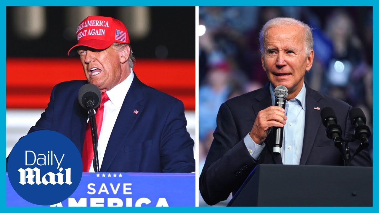 ‘We’re going to end crazy Nancy Pelosi’: Donald Trump clashes with Joe Biden ahead of 2022 midterms