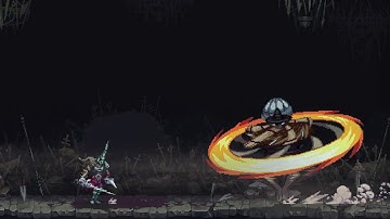 Afilaor, Sentinel of the Emery Boss Fight (No Damage / No Magic) in Blasphemous II