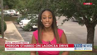 Person stabbed at Raleigh apartment complex overnight