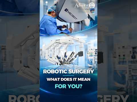 Toumai Robotic Surgery, Now at PAH - Beyond Successful Surgery: A Faster Way Back to Life
