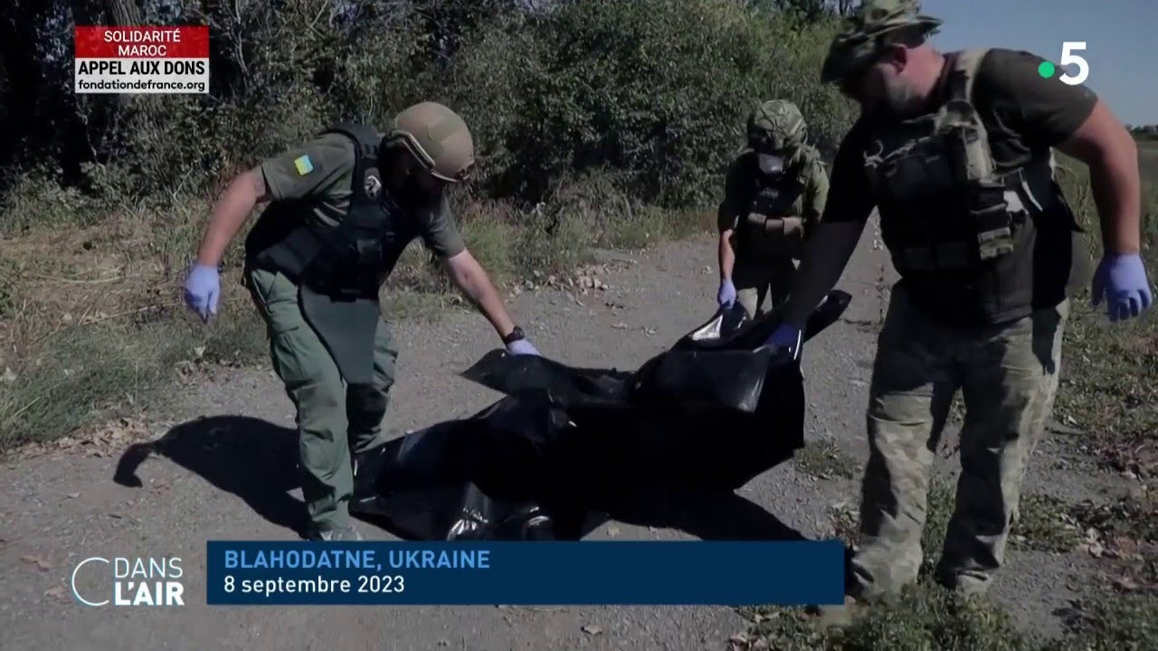 Contre-offensive ukrainienne : que se passe-t-il sur le terrain ?  - Reportage #cdanslair 12.09.2023