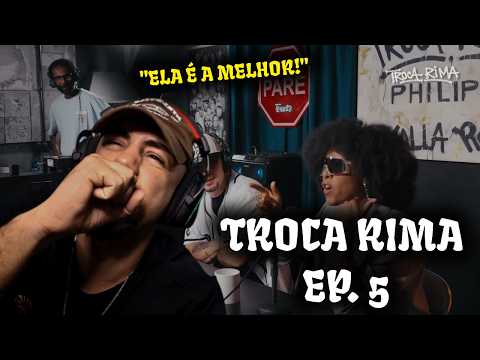(REACT) “Troca Rima” Ep. 5 - NOG & NEGRA LI