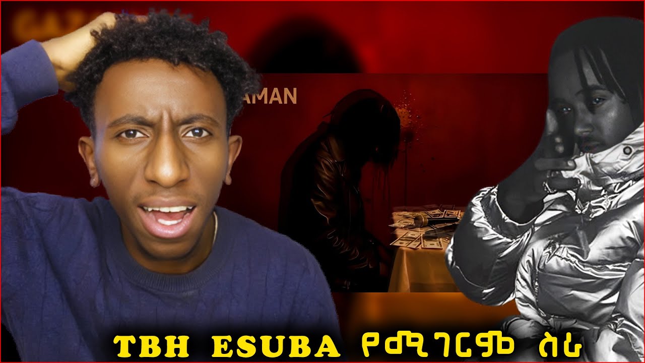 🔴ESUBA TBH ጥቁር ብእር EP -GAZA MAN | አዳኝ | ሀበሻ | ፈራጅ | በነጩ ወረቀት New Ethiopian Hiphop Music Reaction2025