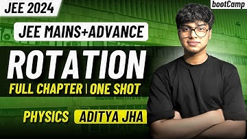 Rotation JEE (Mains + Advanced) One Shot | BootCamp. | Invisible Mechanics