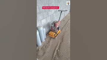 Edge compactor, plate compactor, vibrator compactor #construction #civilwork #constructionequipment