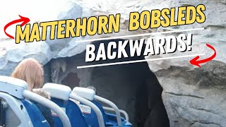 Ride the Matterhorn Bobsleds… Backwards! ❄️ Full Disneyland POV Experience!