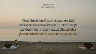 1 John 5:13 (KJV) | Bible Memorization | Daily Scripture Memory