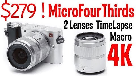 Yi M1 4K  $279 cheap 4K M43 MFT bokeh camera