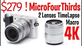 Yi M1 4K  $279 cheap 4K M43 MFT bokeh camera