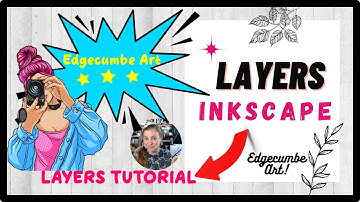 Inkscape layers tutorial - How to you layers in Inkscape Overview of layers tools.